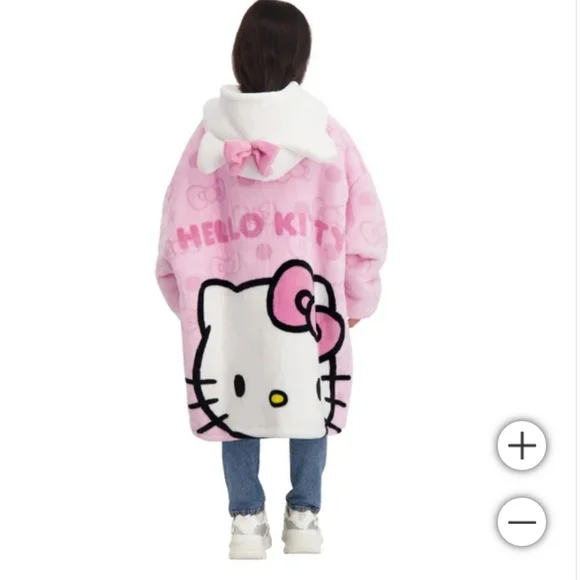 Character Kids' Wayy Big Hoodie, Disney , Hello Kitty, nwt OSFM